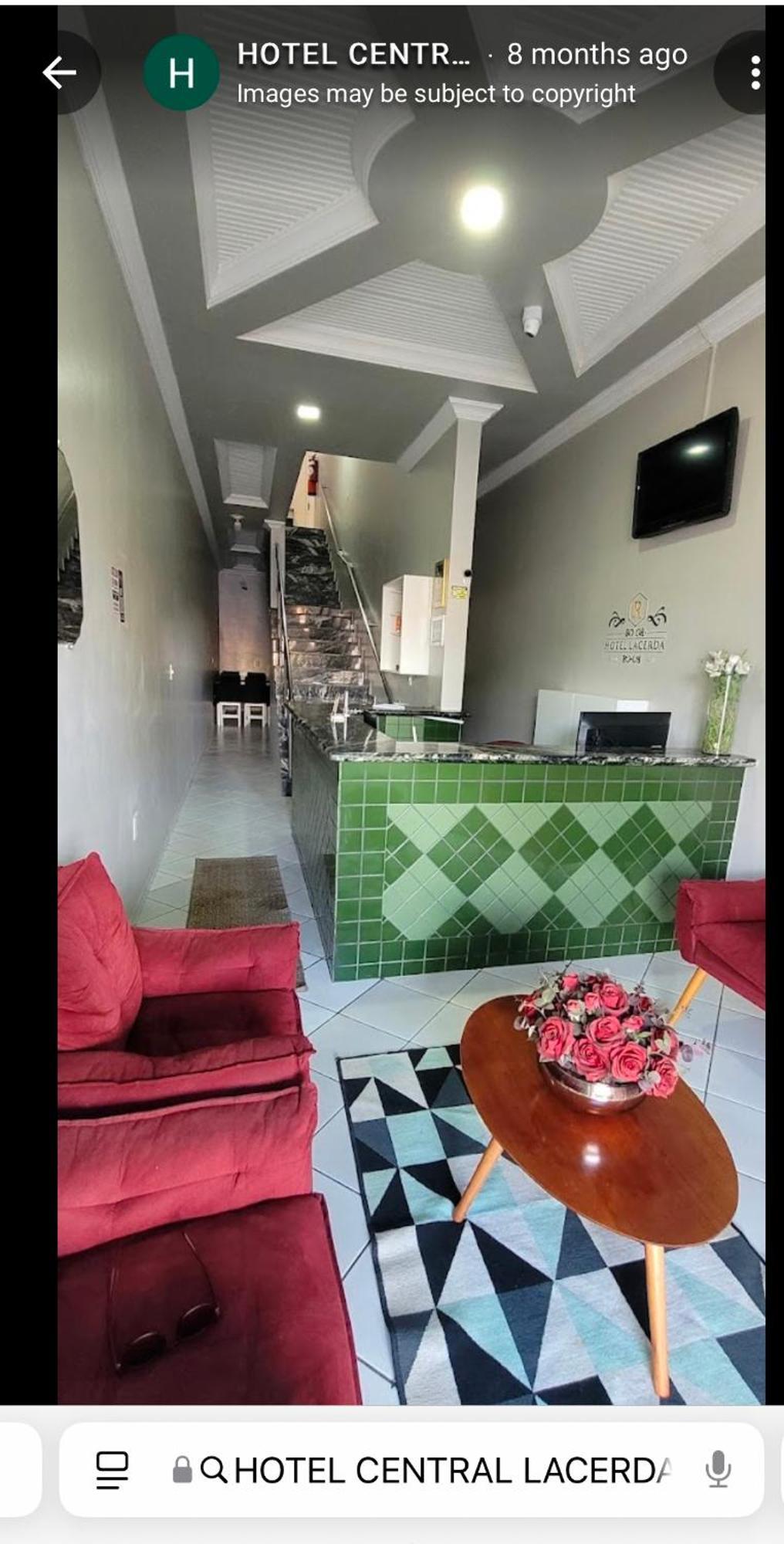 Hotel Central Lacerda Candido Sales Exterior foto
