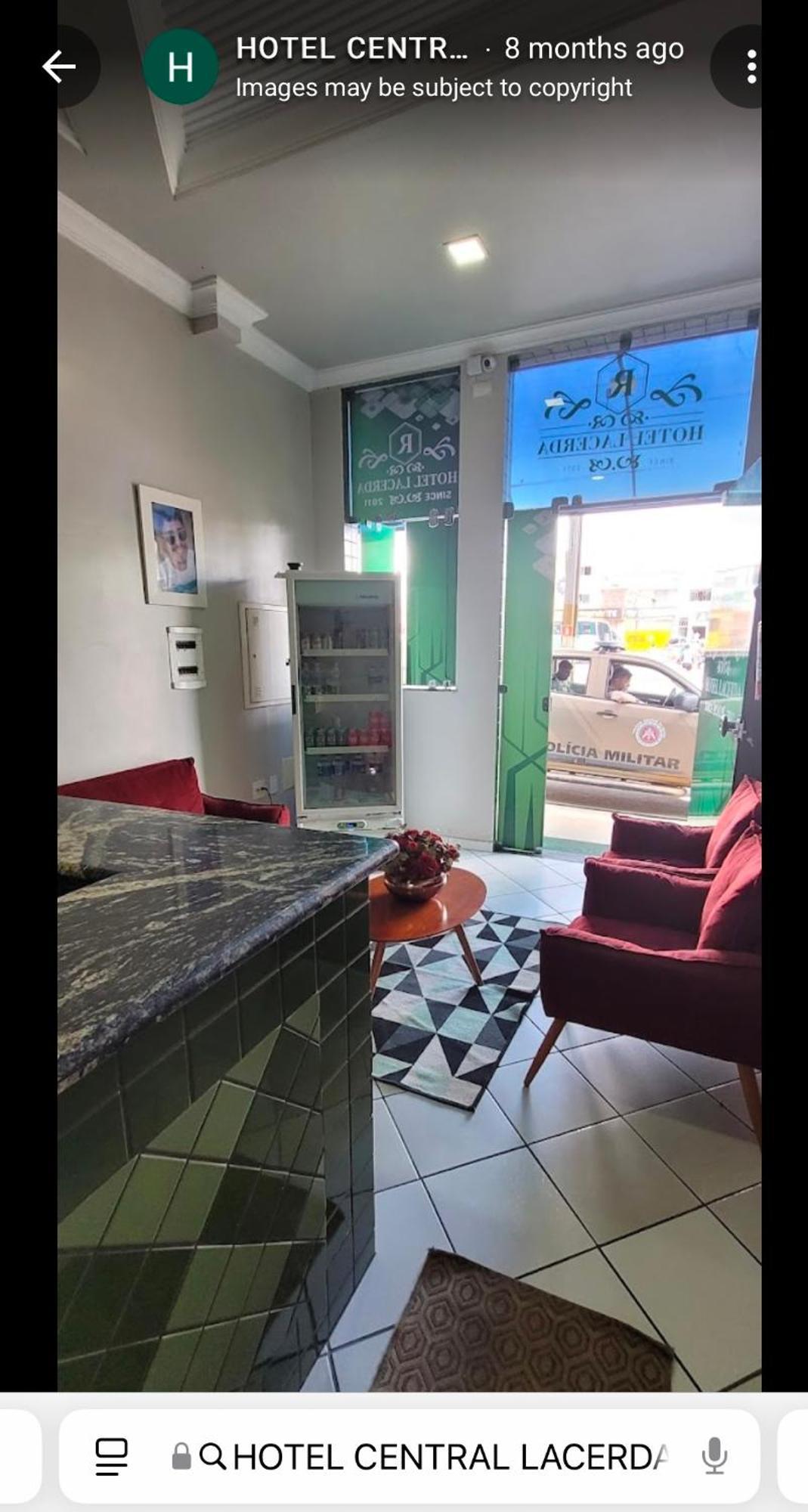 Hotel Central Lacerda Candido Sales Exterior foto